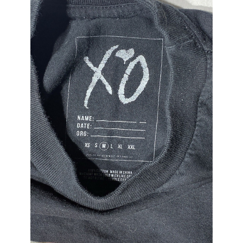 The Weekend T Shirt Adult M Black After Hours Till Dawn Graphic Double Sided - Picture 3 of 5